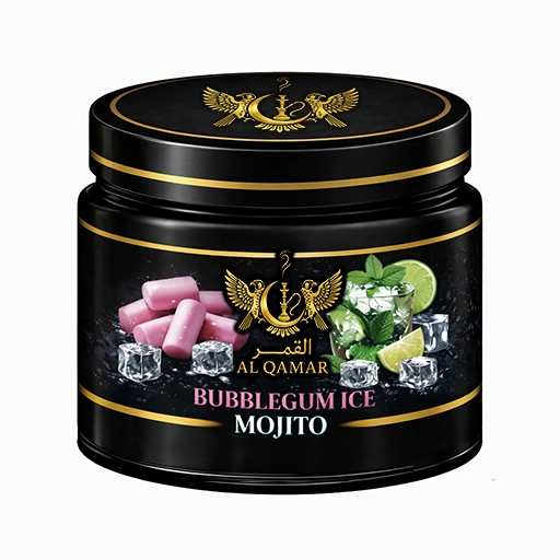 Al Qamar Bubblegum Ice mojito flavoured shisha