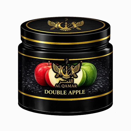 Al Qamar Double Apple flavoured shisha