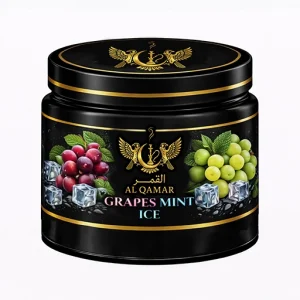 Al Qamar Grapes Mint Ice flavoured shisha