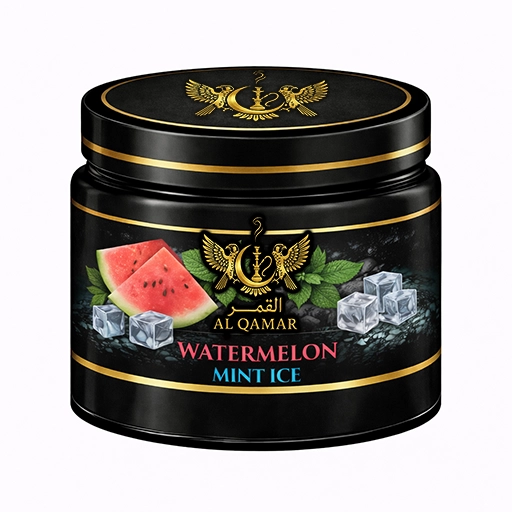 Al Qamar Watermelon Mint Ice flavoured shisha